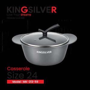 سرویس قابلمه 8 پارچه کلاسیک مدل MK-1077 Silver