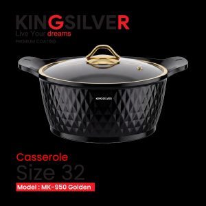 سرویس قابلمه 19 پارچه شومیز مدل MK-950 Golden