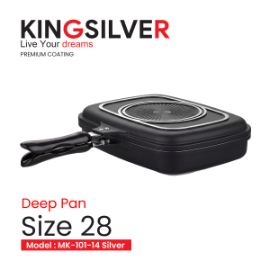 سرویس قابلمه 19 پارچه کلاسیک مدل MK-101-14  Silver